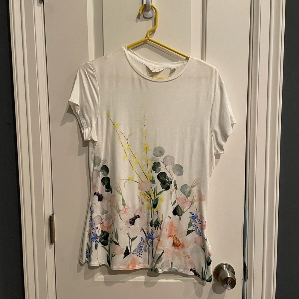 Ted baker floral t shirt